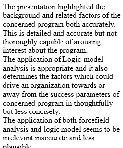 For this discussion , design a rubric for program evaluation